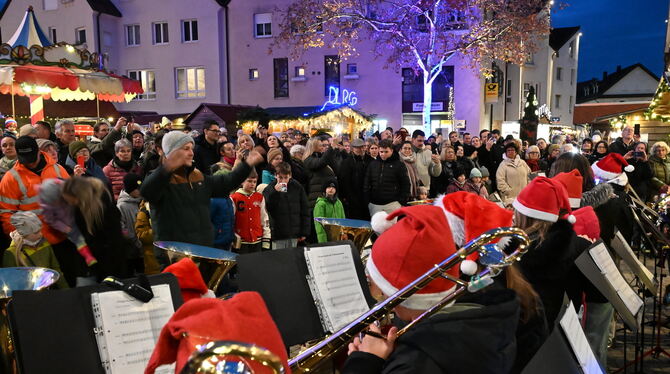 Stimmungsvoller Auftakt in die Vorweihnachtszeit.