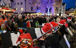 Stimmungsvoller Auftakt in die Vorweihnachtszeit.