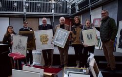 Die Juroren Sabine Lang, Wilfried Thron,  Eckhard Raisch, Dr. Werner Ströbele, Solveig Schneider, Julia Berghoff und Herbert Eic