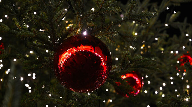 Lichterglanz und festliche Stimmung.