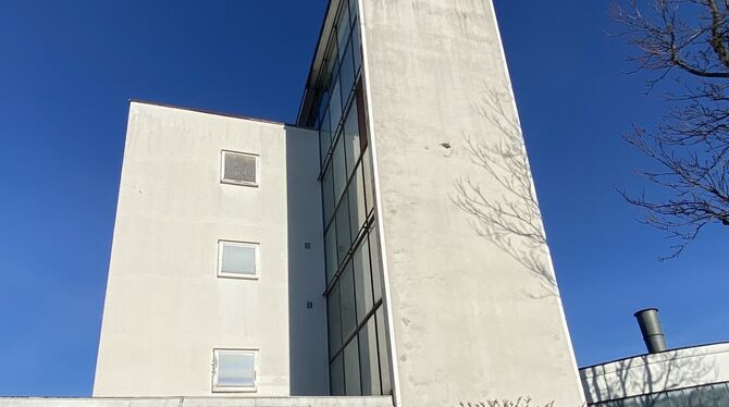 Bisher hat die Jugendmusikschule Steinlach  Räume im ehemaligen Verwaltungsgebäude der Pausa. Die muss sie bis Ende 2026 räumen,