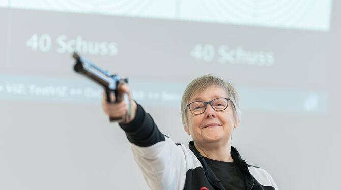 Imponiert mit einer extrem fairen Geste: Gabriele Haas vom SV Willmandingen.