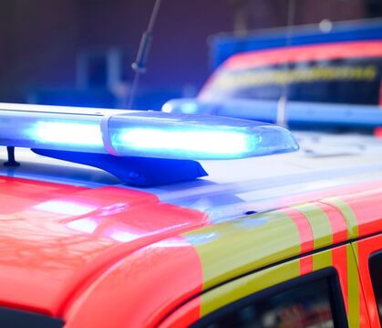 Notarzt und Rettungswagen