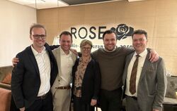 Die Erfolgsgeschichte der Tress-Brüder reicht 75 Jahre zurück: Christian (von links), Simon, Inge, Dominik und Daniel Tress.