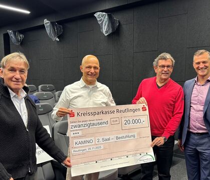 Karl-Heinz Walter, Stiftungsratsvorsitzender (von links), Dr. Hans Hammann, Vorstandsvorsitzender, Dr. Ulrich Bausch, Aufsichtsr