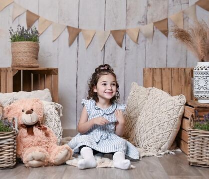 Die vierjährige Mimi aus Gammertingen leidet am Rett-Syndrom.