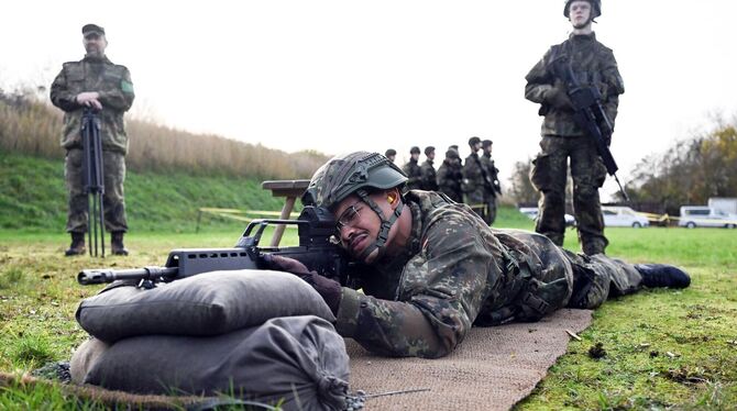Medientag zur Basisausbildung bei der Bundeswehr