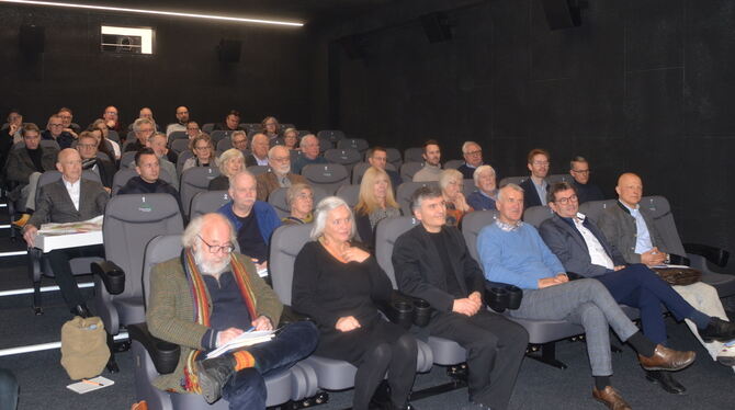 Der zweite Kinosaal im Kamino ist mit einer kleinen Feierstunde eingeweiht worden.