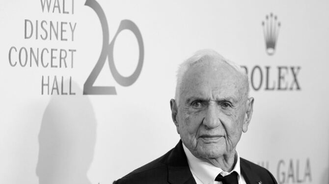 Star-Architekt Frank Gehry gestorben Star-Architekt Frank Gehry gestorben