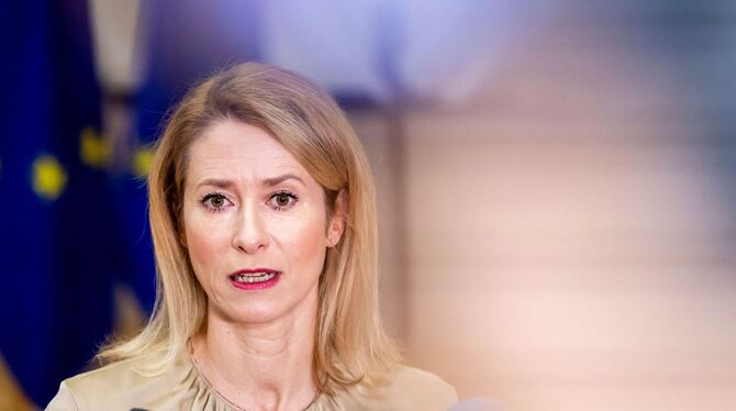 EU-Außenbeauftragte Kallas EU-Außenbeauftragte Kallas