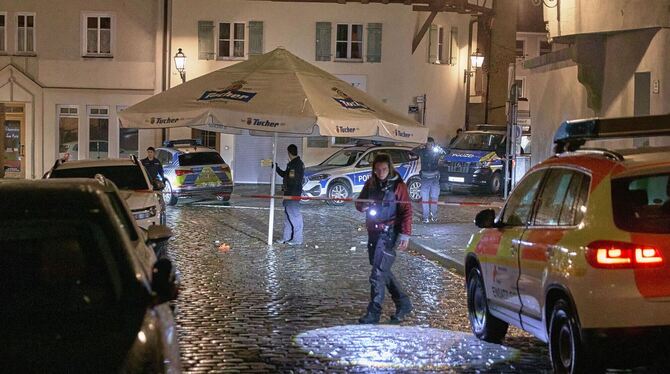 Schüsse in Innenstadt von Ansbach Schüsse in Innenstadt von Ansbach