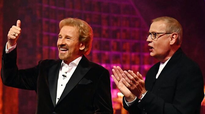 Show-Finale von TV-Legende Gottschalk Show-Finale von TV-Legende Gottschalk