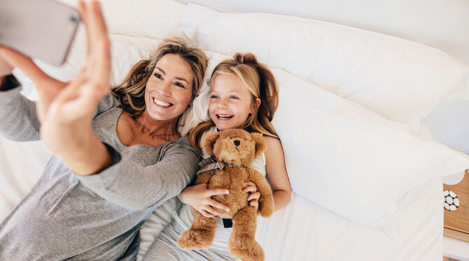 Eltern dürfen in Deutschland Bilder ihrer Kinder posten.