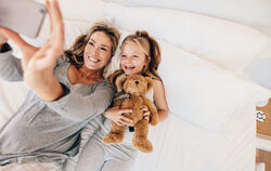 Eltern dürfen in Deutschland Bilder ihrer Kinder posten.