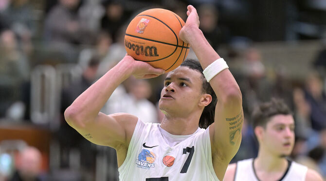 Drei Freiwürfe, drei Treffer - besser geht's nicht. Der Reutlinger Youngster Lino Duarte erwischte auch sonst einen fast perfekt