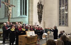 Der Liederkranz Pfullingen in der Martinskirche.  FOTO: RUOF