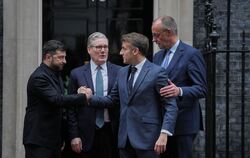Ukraine-Krieg - Beratungen mit europäischen Partnern in London