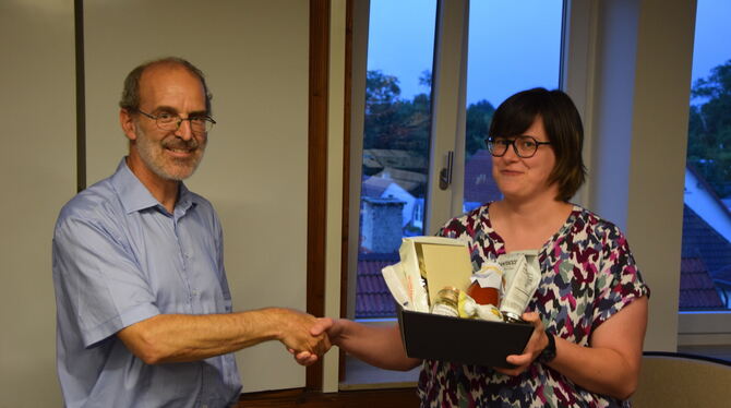 Bei der Verabschiedung von Kämmerin Heidi Hahn im Juni dieses Jahres war Bürgermeister Dr. Jürgen Soltau noch persönlich anwesen