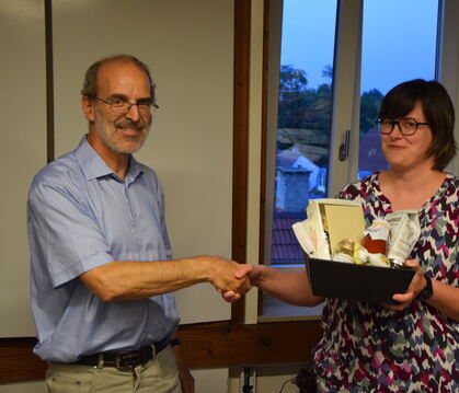 Bei der Verabschiedung von Kämmerin Heidi Hahn im Juni dieses Jahres war Bürgermeister Dr. Jürgen Soltau noch persönlich anwesen