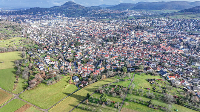 bwg, lsw, Stadtansicht, Schwäbische Alb, Kriminalität Gewerbetreibende in Pfullingen müssen im kommenden Jahr mehr zahlen.