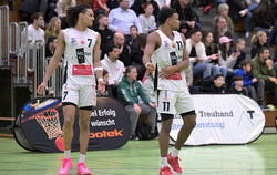 Aushängeschilder und Leistungsträger der TSG Solcom Ravens Reutlingen: Lino Duarte (links) und sein älterer Bruder Noel.