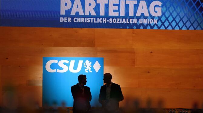 Parteitag der CSU Parteitag der CSU