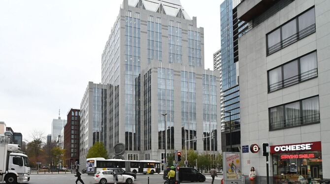 Hauptsitz von Euroclear in Brüssel Hauptsitz von Euroclear in Brüssel