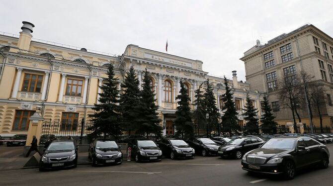 Russische Zentralbank in Moskau Russische Zentralbank in Moskau