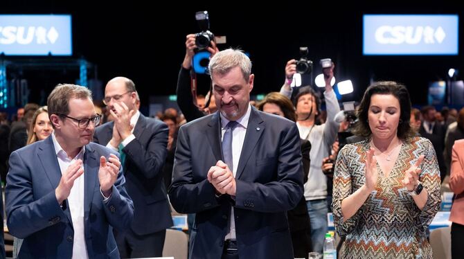 Parteitag der CSU Parteitag der CSU