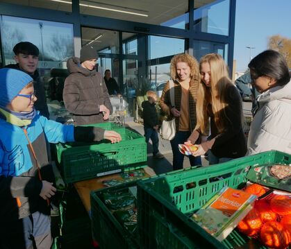 Eifrig bei der Sache waren am Samstag in Gomaringen, Nehren und Dußlingen Schülerinnen und Schüler der Merian-Gemeinschaftsschul