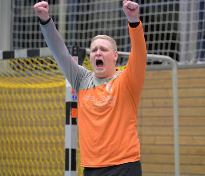 Einmal mehr eine Klasse für sich: Betzingens Torwart Niclas Lohan. FOTO: BAUR