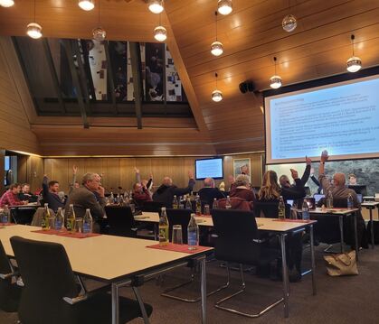 Bei der Abstimmung zum Hoeckle-Areal hatten die Gymnasiasten den Sitzungssaal bereits verlassen.