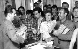 Italienische Gastarbeiter