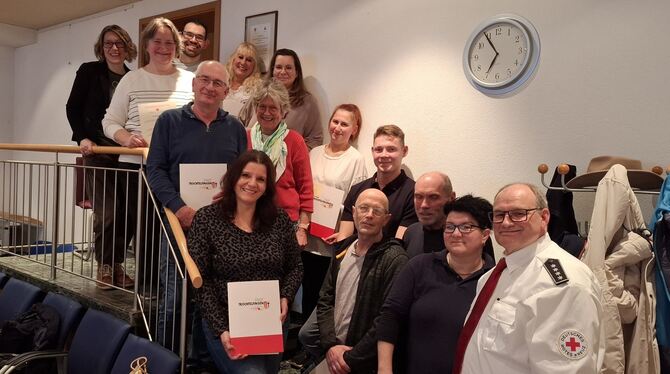 Blutspender Trochtelfingen DRK Mägerkingen-Hausen Zwischen zehn- und 100-mal haben Trochtelfinger Bürger Blut gespendet. Dafür wurden sie geehrt.