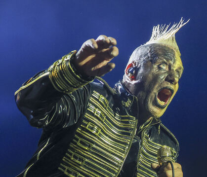 Till Lindemann in der Stuttgarter Schleyerhalle: Derzeit ist er mit seiner Solo-Show »Meine Welt« auf Europa-Tournee.