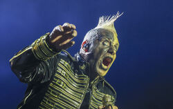 Till Lindemann in der Stuttgarter Schleyerhalle: Derzeit ist er mit seiner Solo-Show »Meine Welt« auf Europa-Tournee.