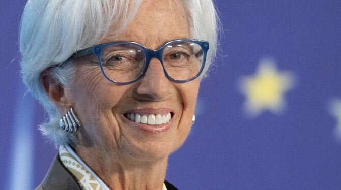 EZB-Präsidentin Christine Lagarde EZB-Präsidentin Christine Lagarde