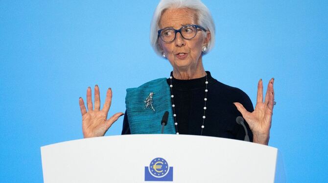 EZB-Ratssitzung - Christine Lagarde EZB-Ratssitzung - Christine Lagarde