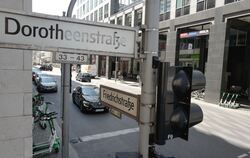 Dorotheenstraße im Berliner Regierungsviertel