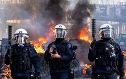 Bauerndemonstration in Brüssel