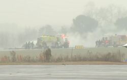 Flugzeug am Regionalflughafen in North Carolina abgestürzt