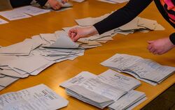 Stimmenauszählung nach der Bundestagswahl