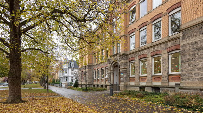 Die Matthäus-Beger-Schule in der Reutlinger Innenstadt.