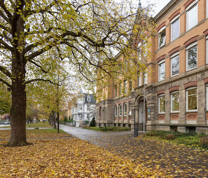 Die Matthäus-Beger-Schule in der Reutlinger Innenstadt.