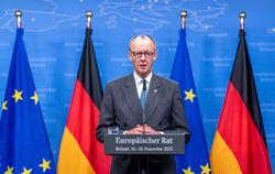 Friedrich Merz (CDU) nach dem EU-Gipfel: Der Kanzler hätte der Ukraine gern eingefrorene russische Gelder gegeben.