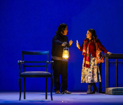 In Liebe verbunden: Rodolfo (Kwonsoo Jeon) und Mimi (Maryna Zubko).