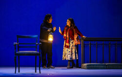 In Liebe verbunden: Rodolfo (Kwonsoo Jeon) und Mimi (Maryna Zubko).