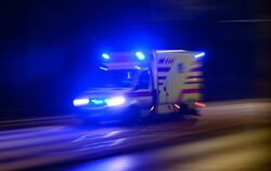 Rettungswagen im Einsatz