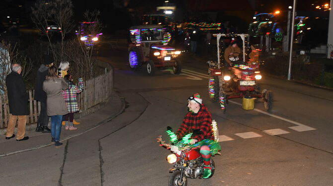Eine bunte Palette aus zwanzig Fahrzeugen.