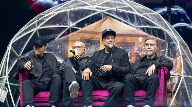 Sehen so künftige Hip-Hop-Rentner aus? Michi Beck (von links), Thomas D., Smudo und And.Ypsilon.